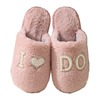 New Baotou IDO plush slippers BRIDE bride's wife gift wedding FUTURE MRS single party