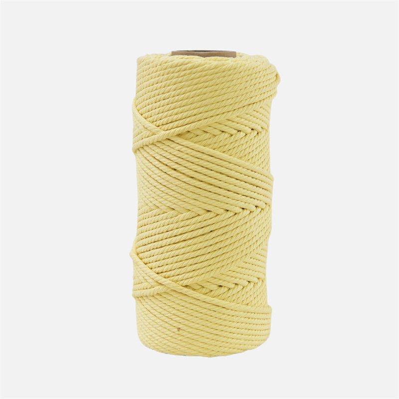 3mm cuerda de algodón colorido diy hecho a mano 4mm cuerda de tapiz cuerda tejida 5mm regalo cuerda de algodón decorativa cuerda de sombrero al por mayor