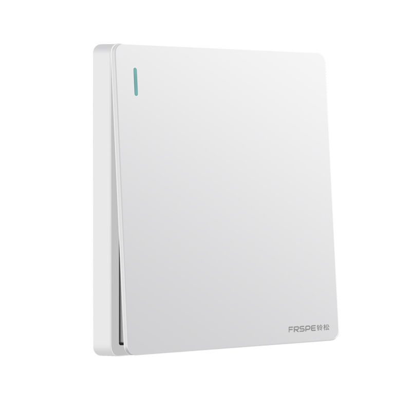 86 tipo enchufe de interruptor de pared panel blanco poroso hogar escondido una fuente de alimentación abierta con cinco agujeros 16a al por mayor