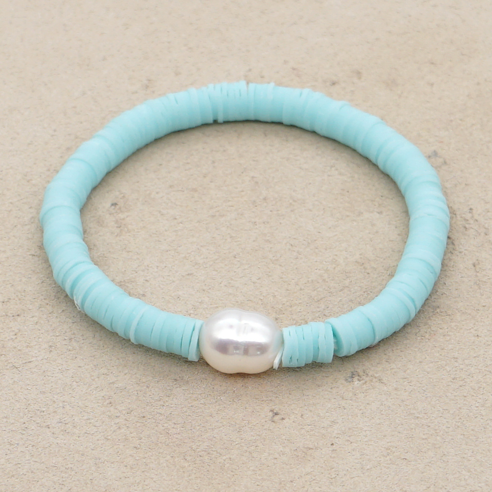 Bohemian style simple handmade pearl small bracelet wholesalepicture10