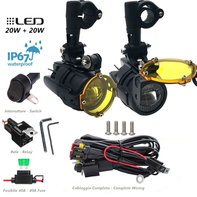 Suitable for Bmw Motorcycle Fog lamp - yellow-light-set