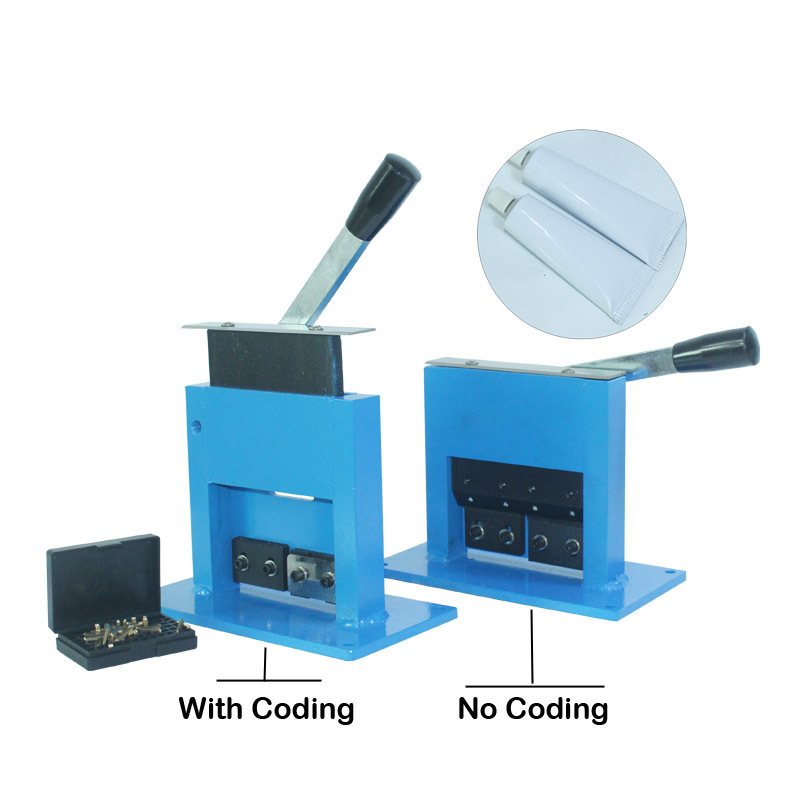 Manual aluminum tube tail sealing hose packaging press type tail sealing machine shoe polish plaster packaging sealing machine equipment Manual aluminum tube tail sealing hose packaging press type tail sealing machine shoe polish plaster packaging sealing machine equipment