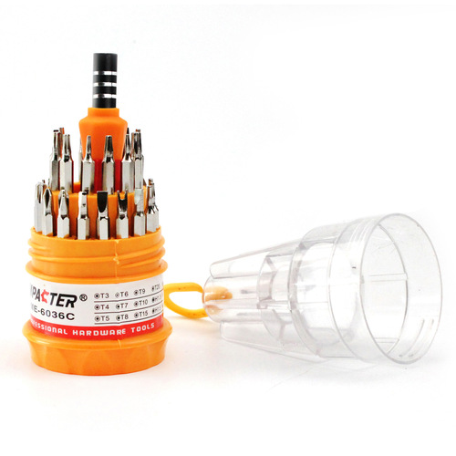 Factory direct sales Pagoda multifunctional 31-in-1 screwdriver manual combination set carbon steel