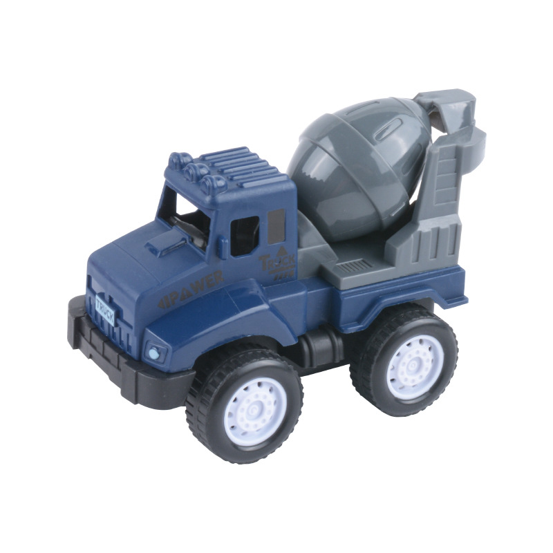 Coche de juguete de retroceso de inercia modelo de simulación de coches infantiles excavadoras interesantes de automóviles al por mayor