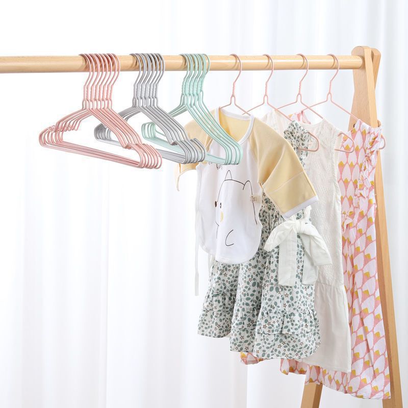 【包邮】家用挂钩衣架晾衣服架儿童衣架婴儿宝宝儿小孩衣服架婴幼|undefined