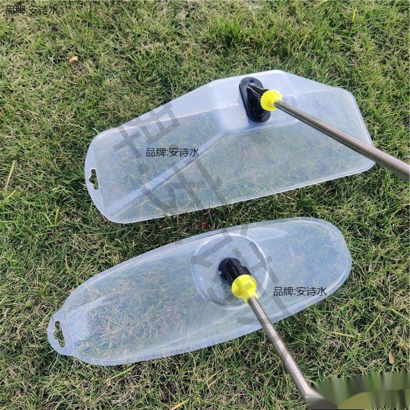 农用电动喷雾器透明防风罩喷头超大除草剂打药细雾化扇形带罩喷头