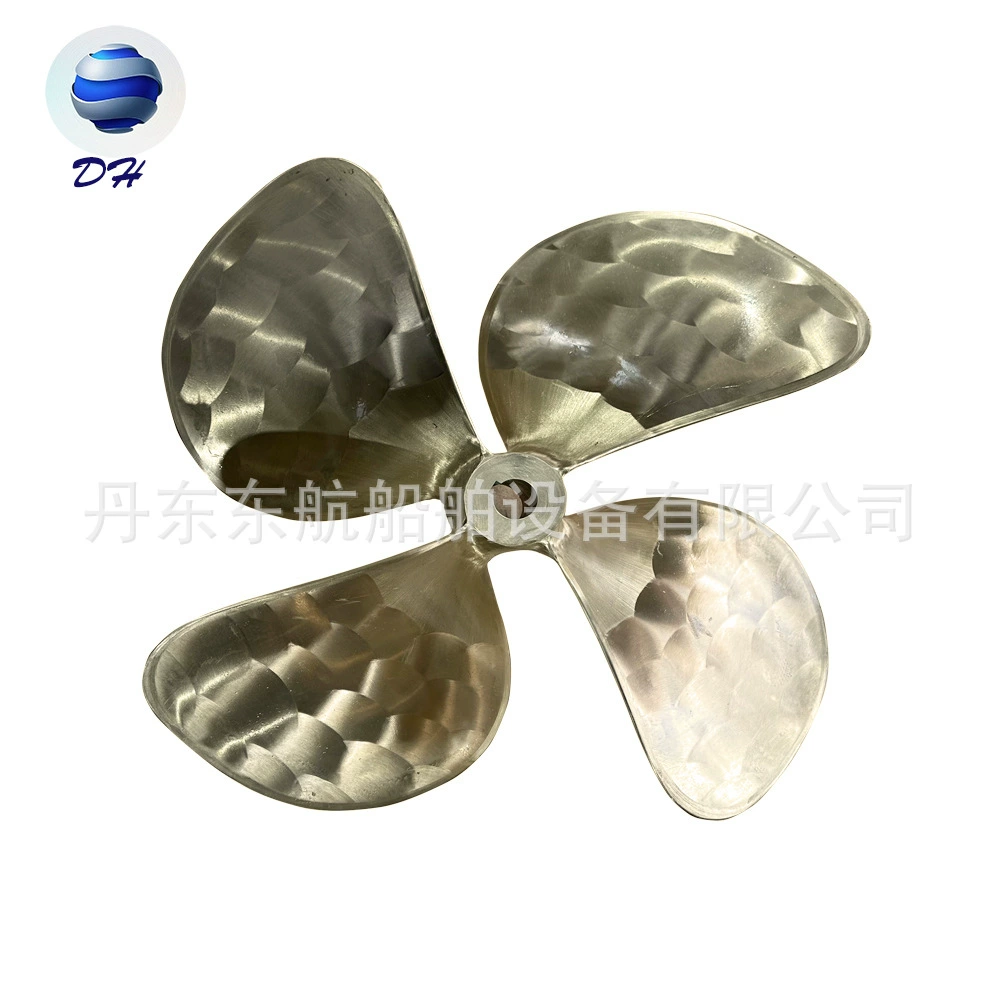 Медный пропеллерный движитель 650 мм, 4-лопастной медный пропеллер