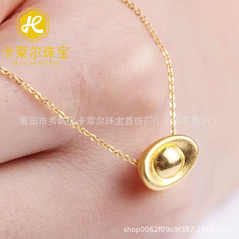 펜던트 + S925 실버 골드 도금 목걸이 + 카운터 선물 상자 + 국가 검사 인증서