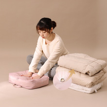 羽绒服T恤收纳手提袋可压缩旅行便携收纳包大容量衣物防尘整理袋