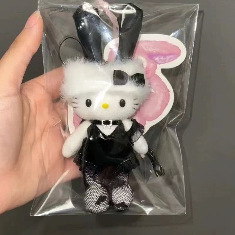 现货兔女郎hellokitty挂件哈喽书包kt猫公仔毛绒挂饰凯蒂猫小玩偶|undefined
