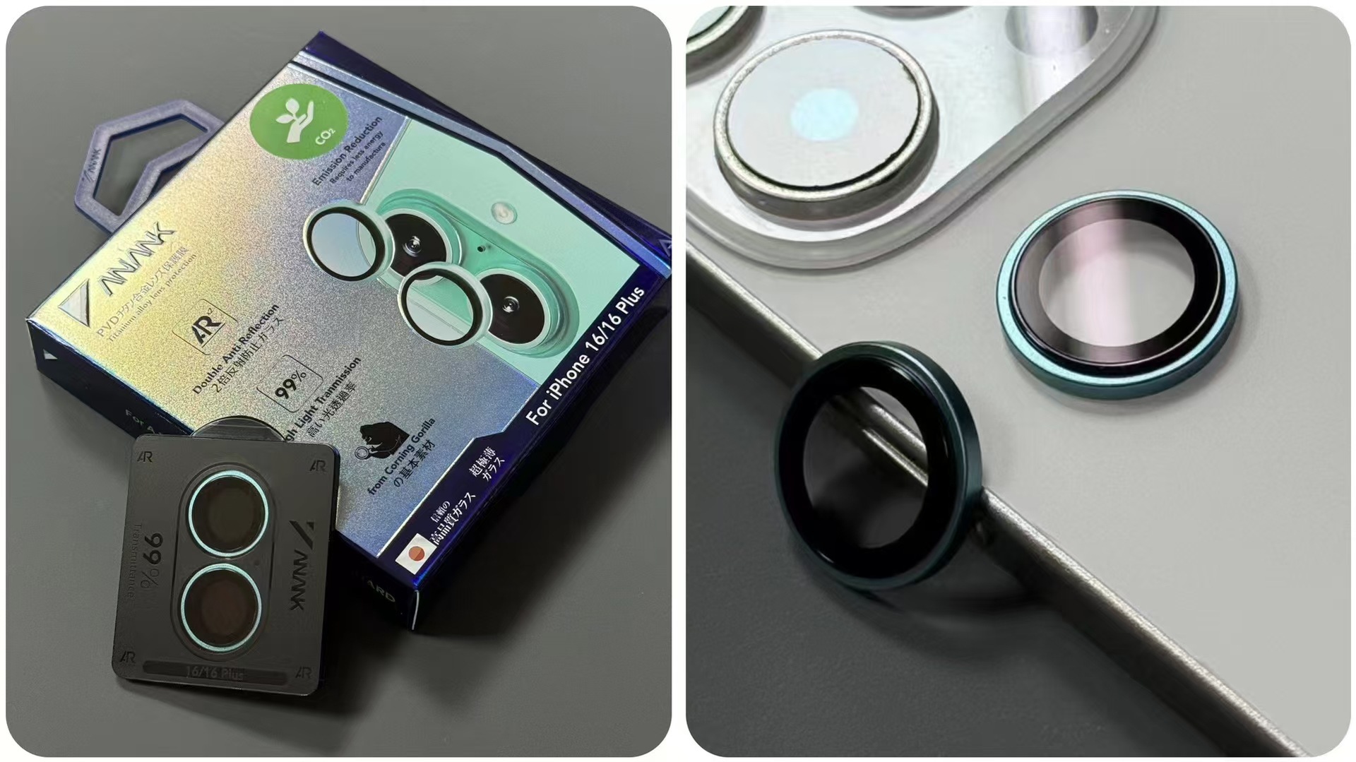 Aplicable a Apple 17Promax teléfono móvil ANANK cámara protector iPhone 16Pro ojo de halcón AR aumento de lente máscara de cabeza