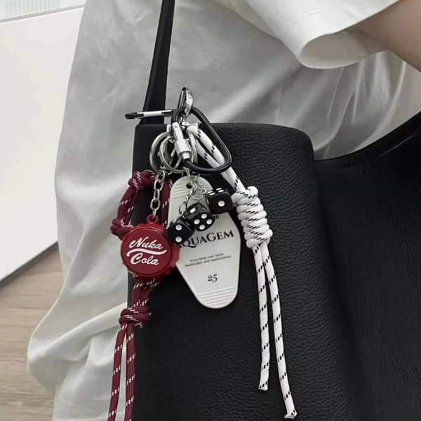 Bottle cap, concealer, dice, pendant, Cola