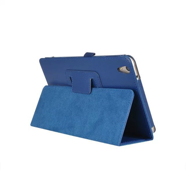 For Samsung Tab S4 10.5 SM-T830 flat protective case two-fold litchi T835 bracket leather case