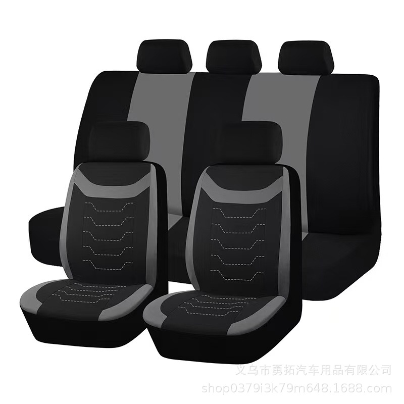 Cross-Border Hot-Selling Elastic Fabric U-Shaped Patterned Universal Car Seat Cover Amazon Temu Meike Duoruo