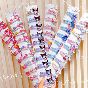 Handa Keli 卡 Cartoon Cartoon Big BB Shi Di Curomi hair clip hair crusher side sandwiches and jewelry
