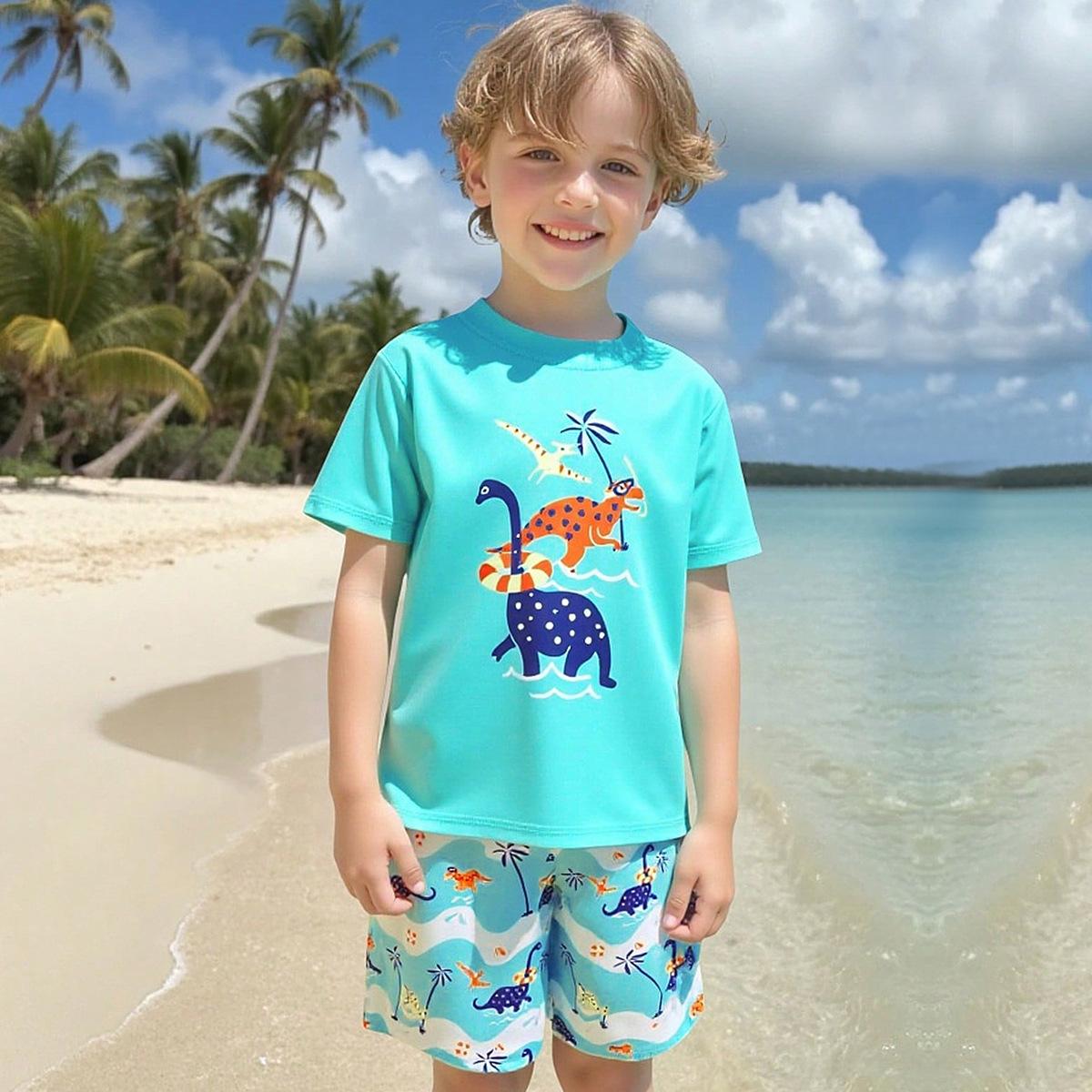 Children's split swimwear for boys