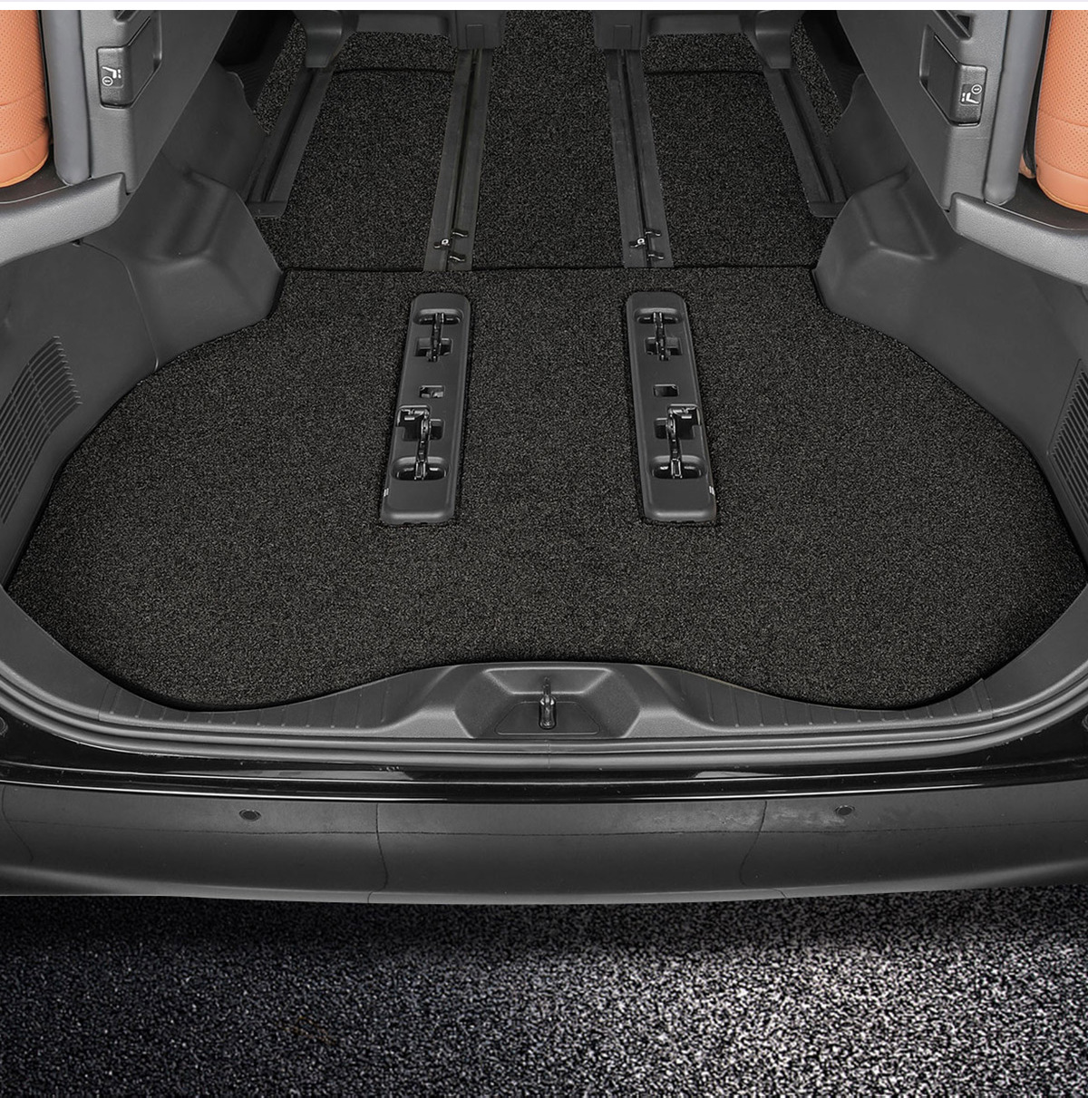 Suitable for 40 Series Alphard and Wilfa, thickened, dirt-resistant, easy-to-clean trunk mat