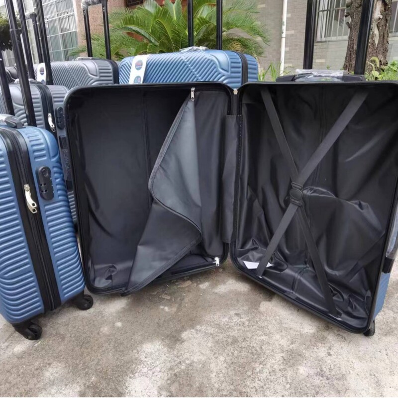 Abs luggage case three-piece luggage spot wholesale export original single suitcase clearance special