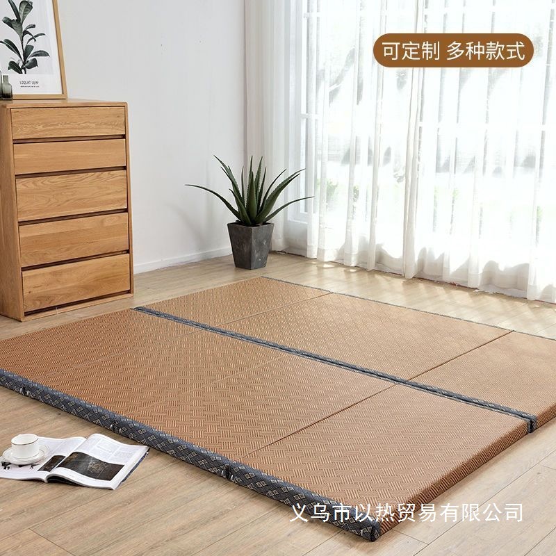 可折叠榻榻米椰棕垫茶馆坐垫办公室午睡打地铺床垫幼儿园运动瑜伽