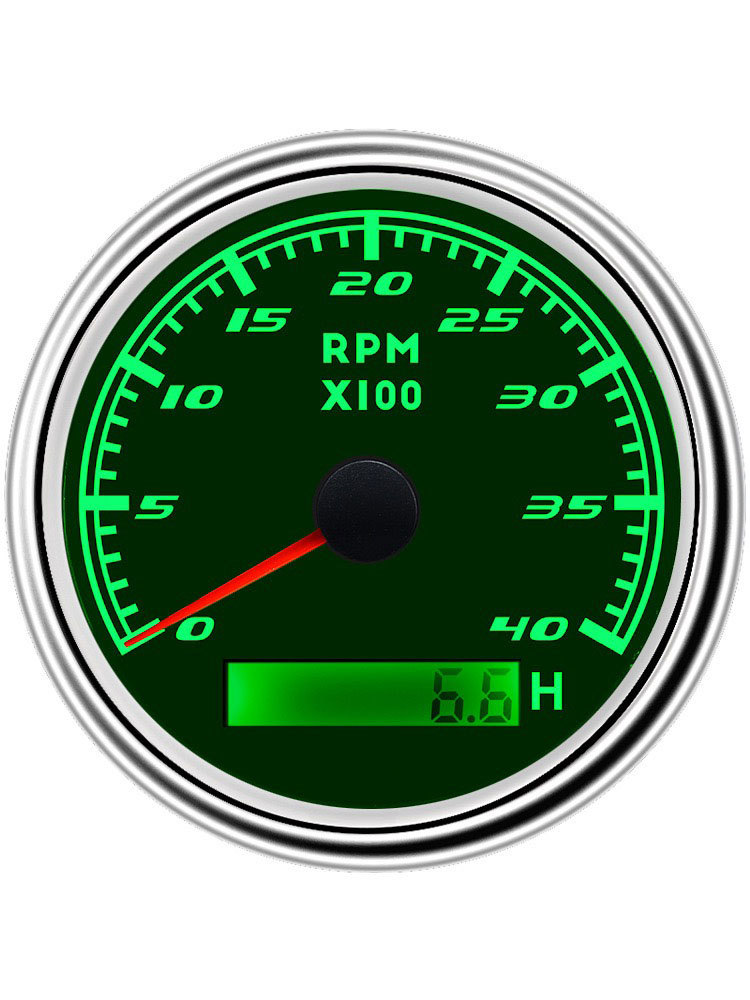 85mm Alternator W-Terminal Engine Tachometer Truck Yacht Car