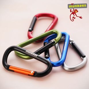 Acecamp Carabiner Multifunctional Keychain Ring Quick Hanging Buckle Small Lock Buckle Outdoor Backpack Security
