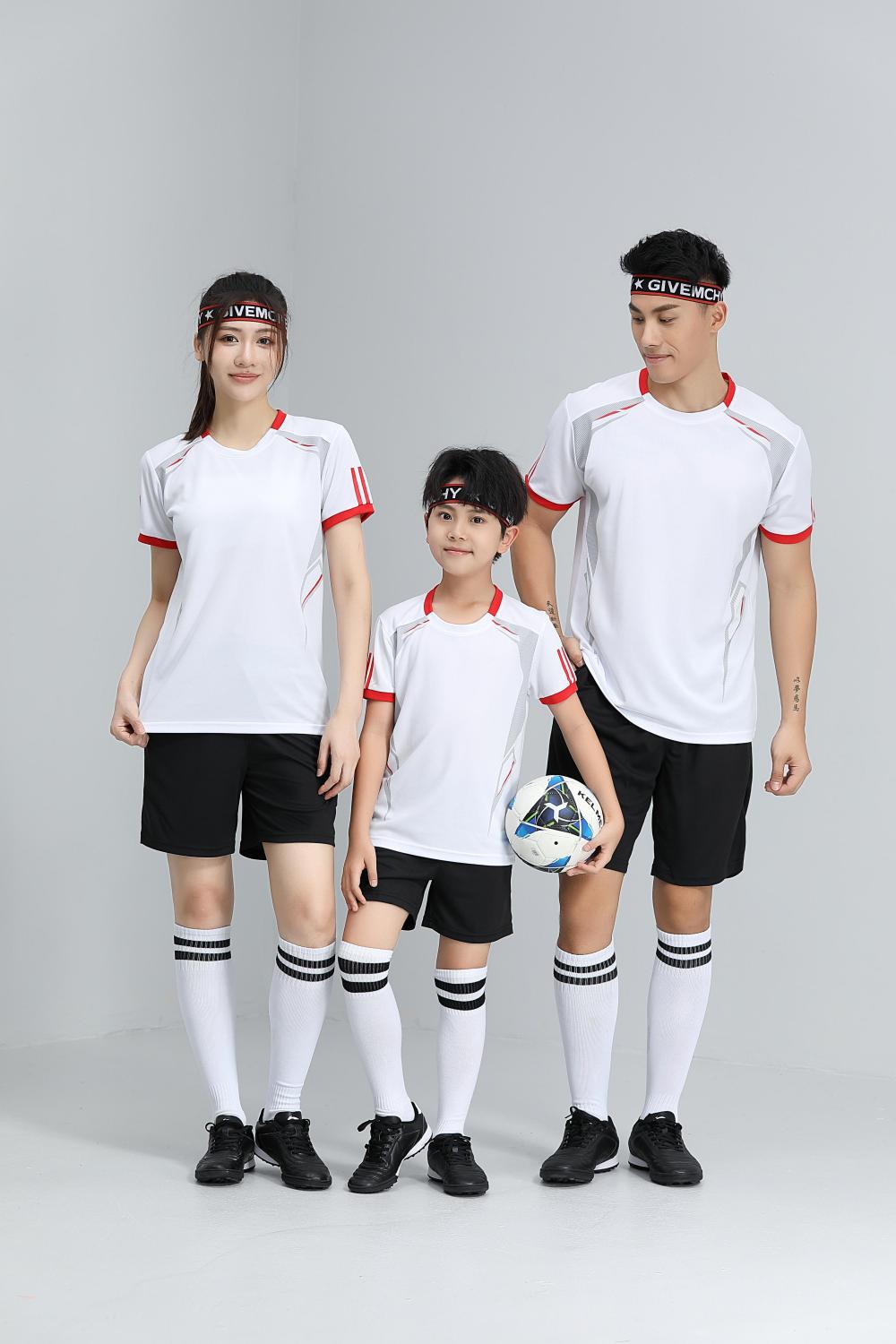 Trajes de bádminton para padres e hijos ropa familiar entrenamiento deportivo juego de carrera se puede imprimir logotipo para niños y niñas adultos