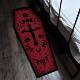 Dark Coffin Crown Series Printed Carpet European and American Halloween Decorative Floor Mat Home Sofa Bedroom Bedside Blanket for Hair