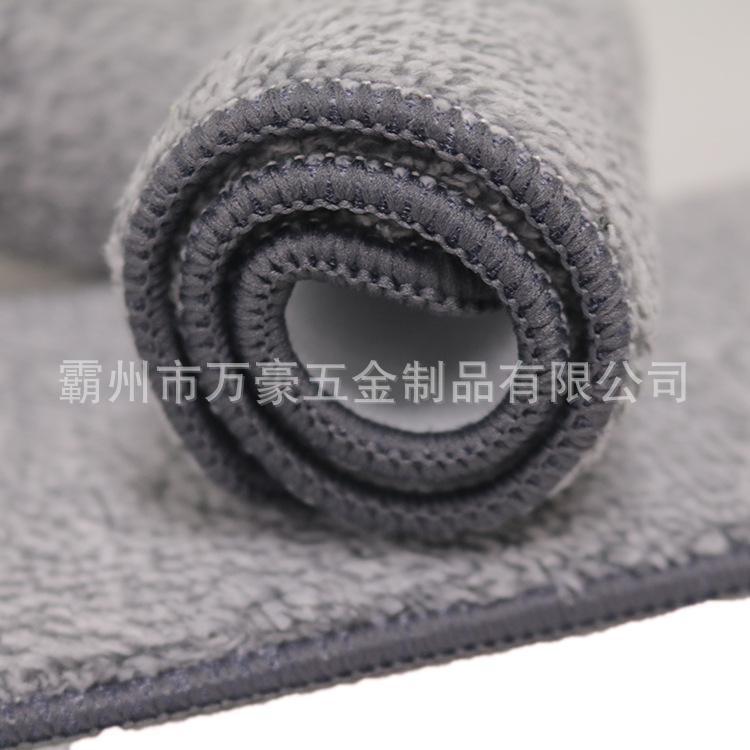 Fregona plana Scratch reemplazo de tela pegajosa hebilla con fibra de tela coral terciopelo magia fregona fábrica entrega de una sola pieza