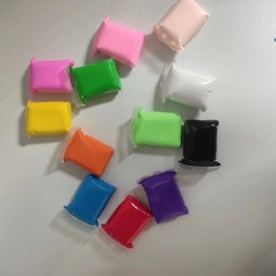 Ultra Light Clay Wholesale Children's Hand-made DIY Art Material Bag Space Colored Mud 8g Plasticine Packaging Clay