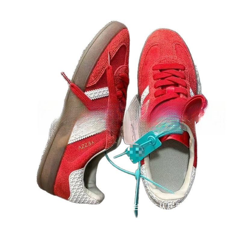 Jingyuan Clothing High-Quality Adidas Style White and Blue Strawberry Bear Casual Retro Sports Sneakers for Men and Women Wholesale