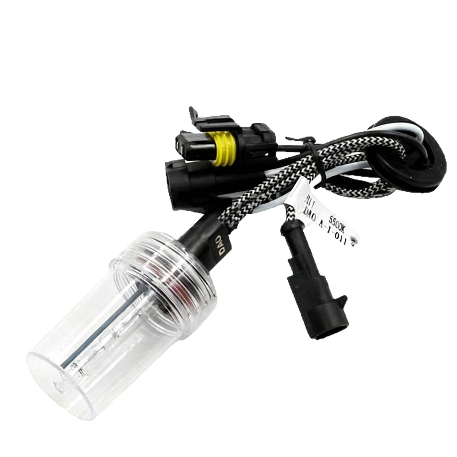 DAO Deao fuente de luz brillante alto inicio HID Xenon bombilla H4H19005H7 faro Super brillante coche modificado burbuja