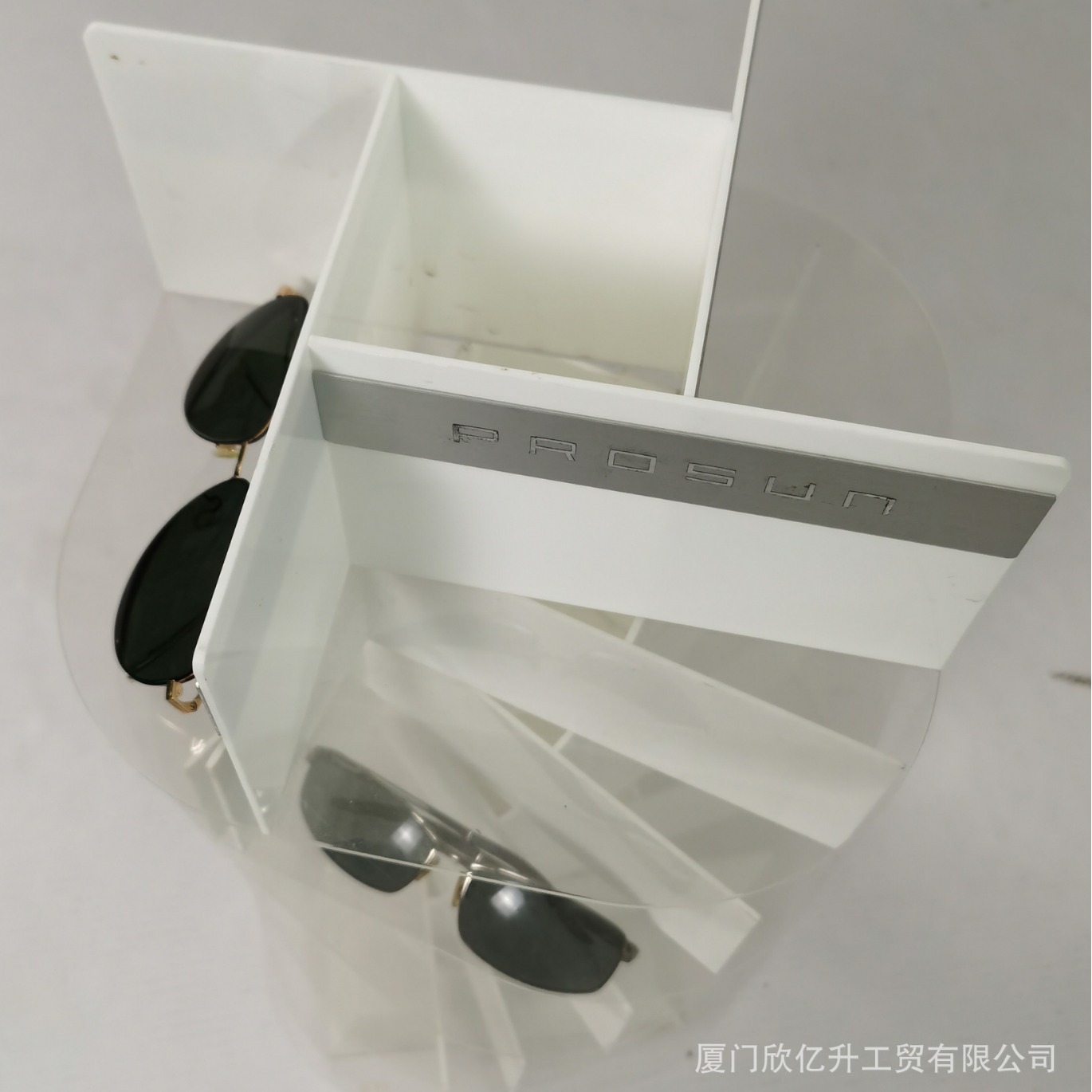 旋转眼镜展架创意陈列架眼睛道具商品旋转陈列眼镜架儿童眼睛展架