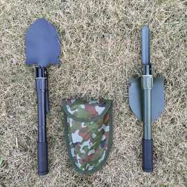 户外兵工铲露营铲子铁锹车载工兵铲多功能锰钢铲中国军版救援铲