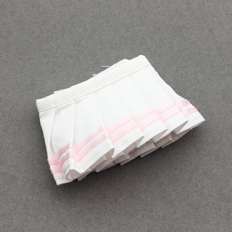 ブラインドボックス第1世代、第2世代、第3世代のドール服アクセサリー、17CMラブブドール用プリーツスカート、ショートスカート