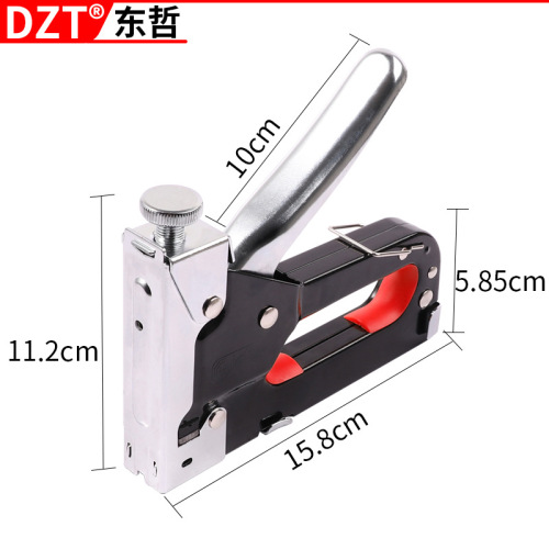 Factory direct sales manual three-in-one code nail gun nail grab nailer U-shaped T-type door type multi-functional nail gun