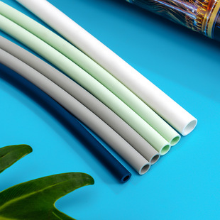 Customized Silicone Rubber Tube Table Lamp Hanging Neck Fan Silicone Tube High Temperature Water Heater Oil Spray Colorful Silicone Tube