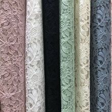 厂家直销 新款高档DIY 3377股线锦棉蕾丝 睫毛花边婚纱蕾丝布料