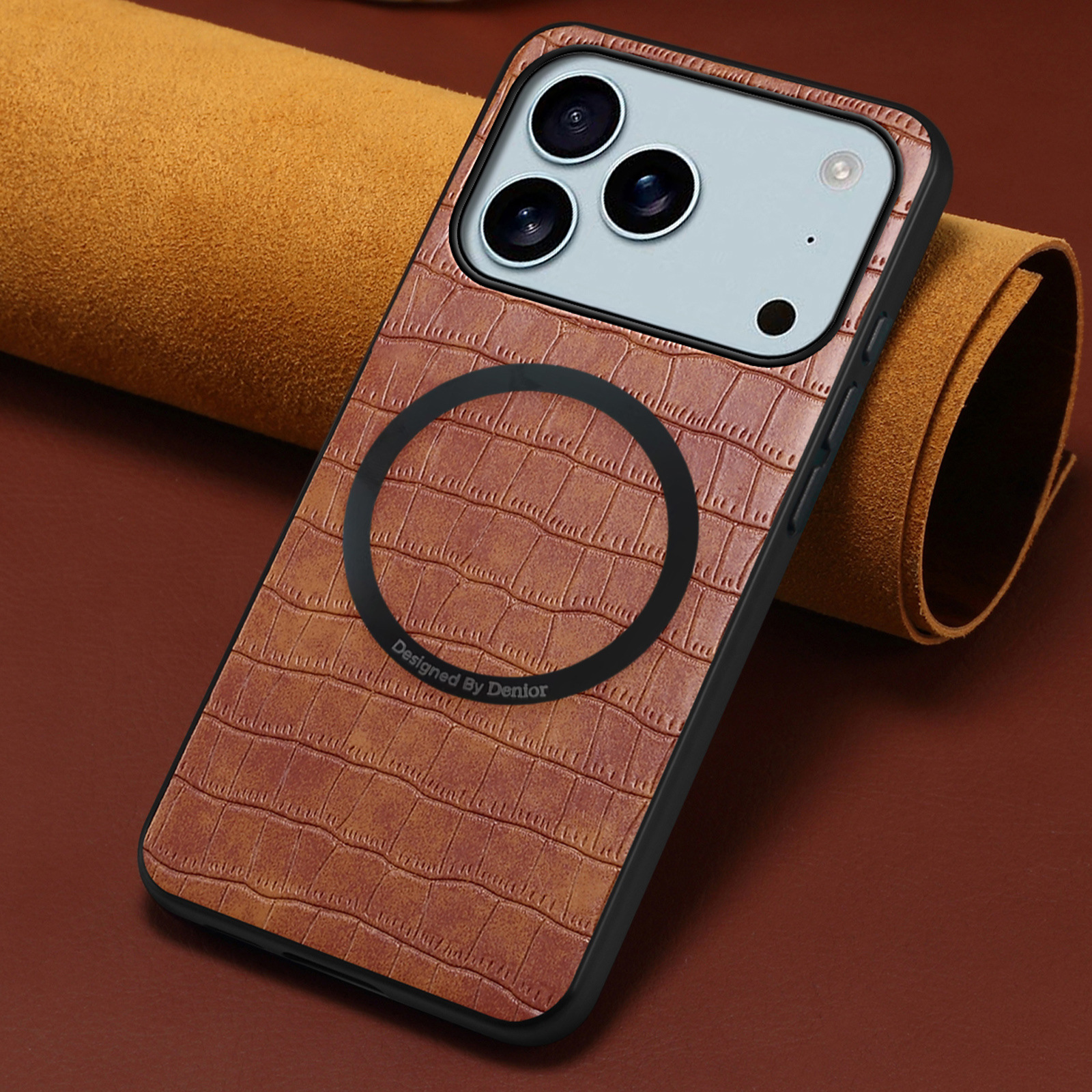 Samsung, Google, compatible phone case charging, S26, iphone, crocodile print