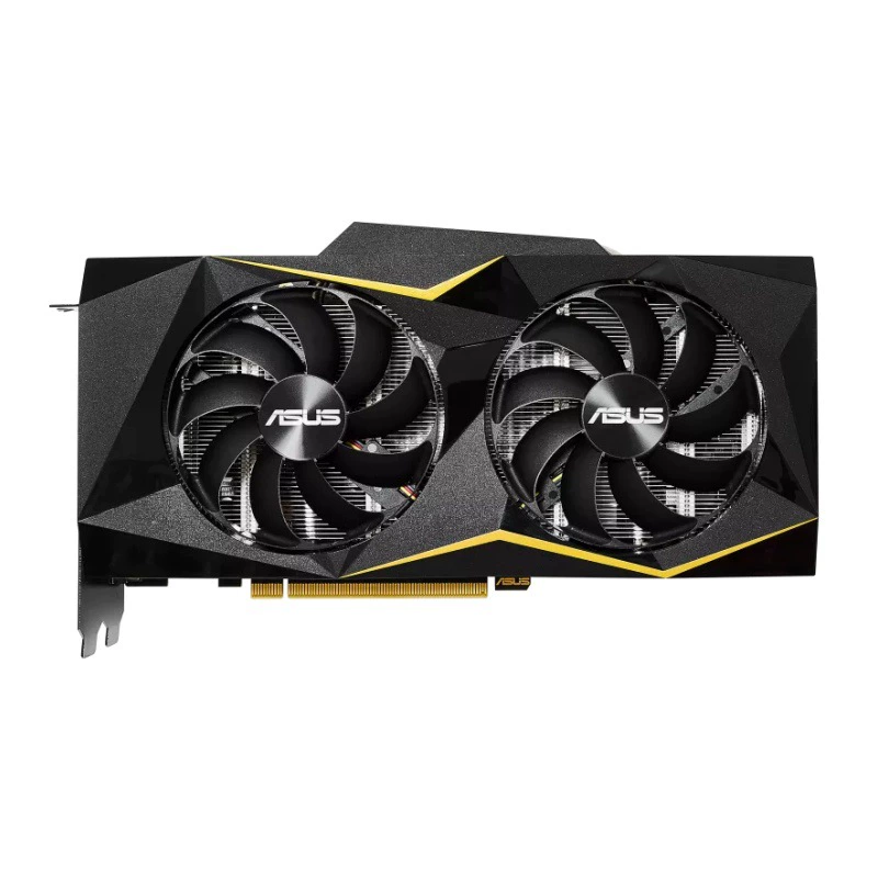 Видеокарта (ASUS 2060 6G) совместимая с RTX2060S/3060/2070/6600XT, двойной вентилятор, 8-контактное питание