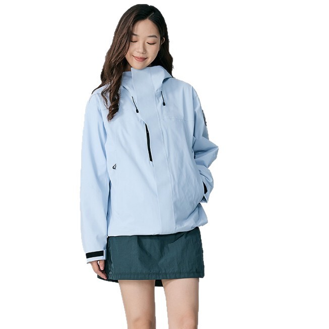 批发冲锋衣男款三合一女户外登山服防水透气外套抓绒内胆专业登山|undefined