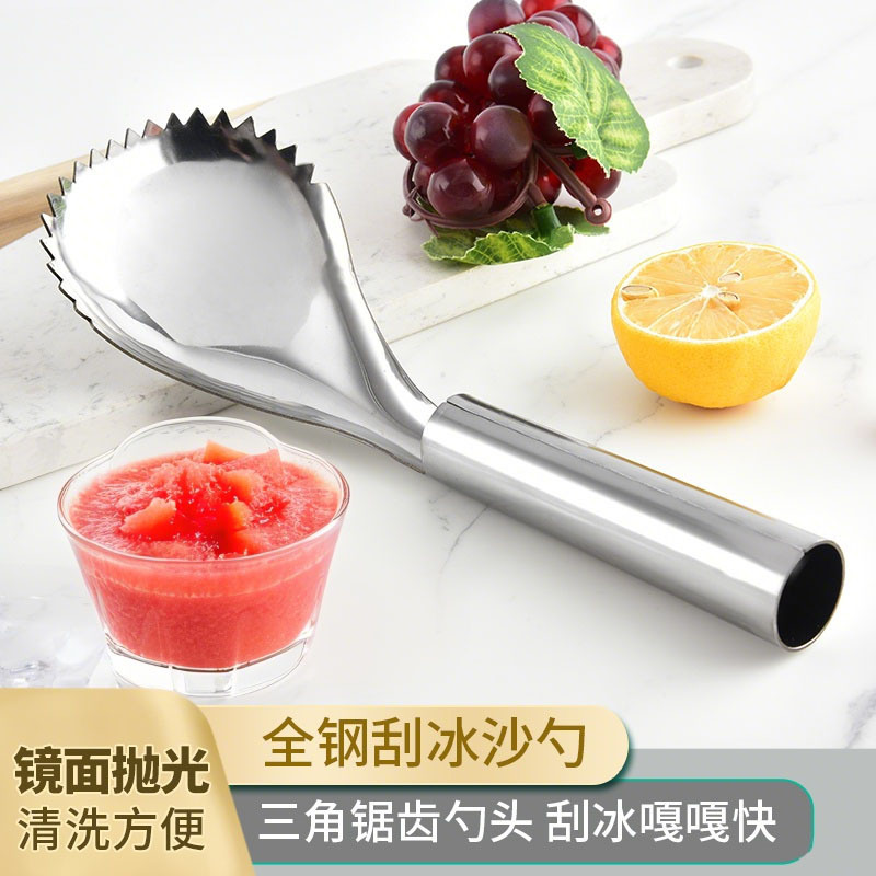 Manual Shaved Ice Machine, Smoothie Shaver, Household Small Continuous Ice Mini Glutinous Rice Stall Tool, Snowflake Ice Cream Scoop