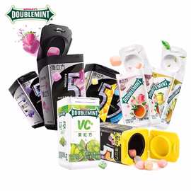 绿箭口香糖无糖弹立方木糖醇40g瓶装约18粒 清新口气箭牌糖果软糖