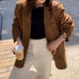秋季宽松休闲复古西服