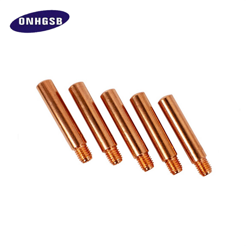 厂家生产批发Twitco紫铜导电嘴气保焊枪送丝嘴喷管连接杆配件