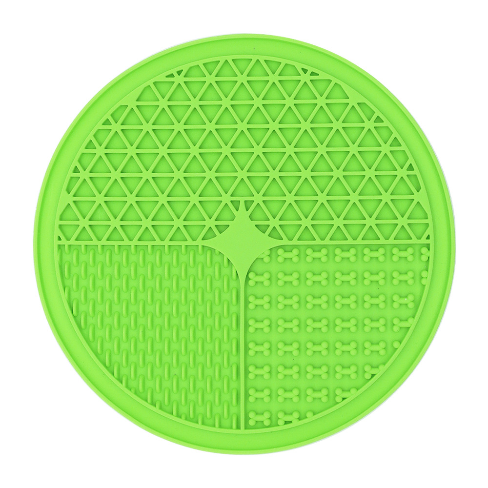 Almohadilla para lamer para perros, juego de comida para mascotas, almohadilla para lamer de silicona, comida lenta para perros, anti-asfixia, plato para lamer para gatos, alimentador, almohadilla para ventosa de pulpo