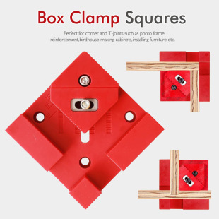 90 Degree Woodworking Right Angle Clamp Adjustable 90 ° Right Angle Clamp Photo Frame Clamp Woodworking Spring Clamp Woodworking Tools