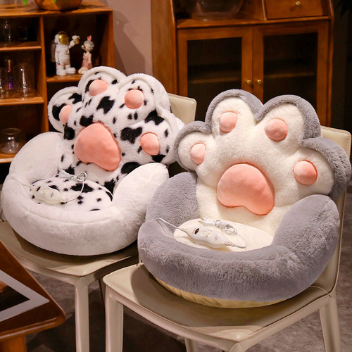 卡通猫爪坐垫卧室地上屁垫榻榻米屁股垫子办公室椅垫座垫蒲团坐墩