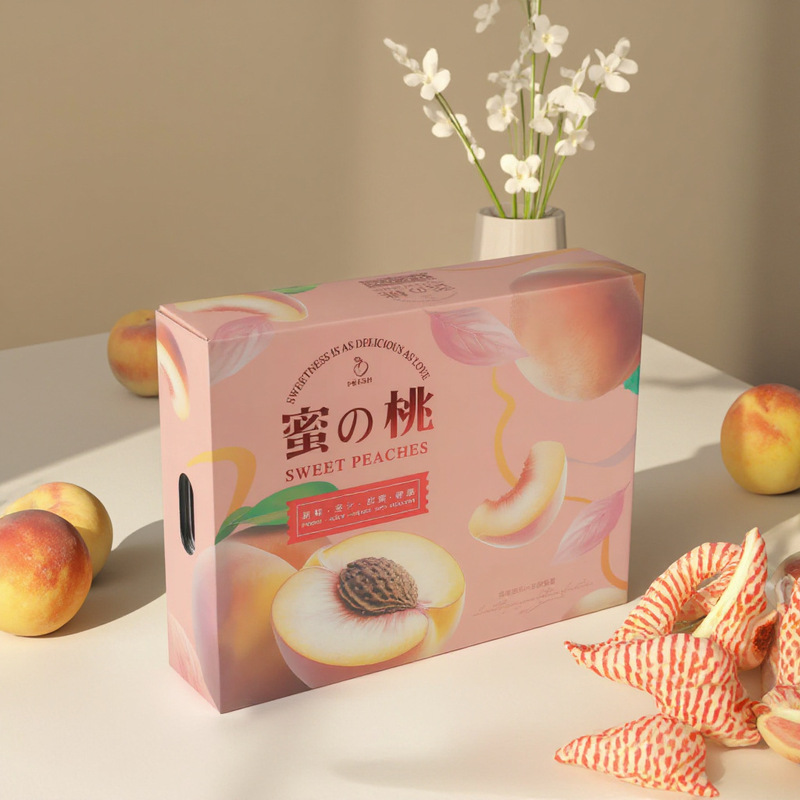 Qiu Yue ペア包装箱、高級フルーツギフトボックス、軽い高級感、高級ギフト、ユニバーサルギフトボックス、空箱|undefined