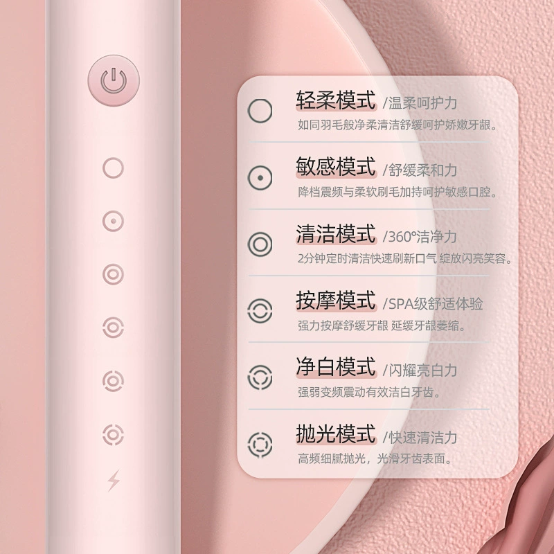 (Cross-border trading), soft automatic rechargeable toothbrush, for beloved