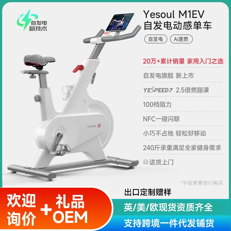 Wild Beast Smart Game Spinning Bike Self-Generating Home Indoor Bicycle Sports Silent Exercise Bike M1Ev